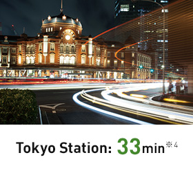 Tokyo Station: 33min※4